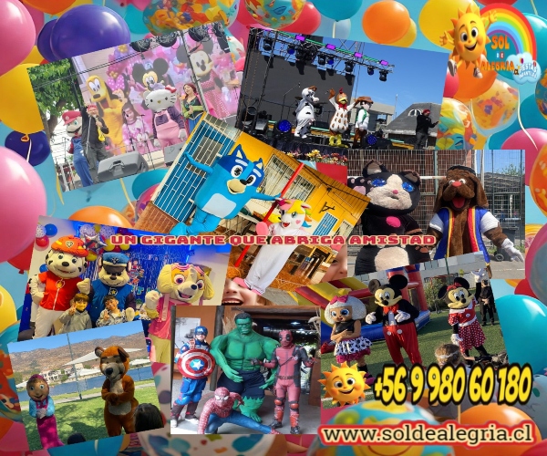 animaciones infantiles en santiago